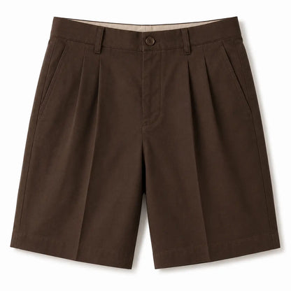 Modern Pleated Shorts